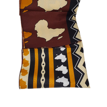 Load image into Gallery viewer, Ankara Headwrap and Scarf Dashiki African Print Kente (Africa Map) - Jamgal