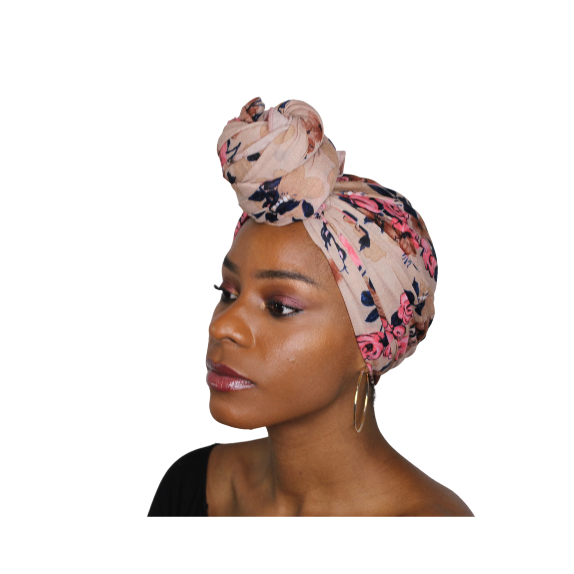 Head Wrap Soft Stretch Jersey Scarf Long Hair Turban Tie Headband