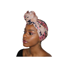 Load image into Gallery viewer, Head Wrap Soft Stretch Jersey Scarf Long Hair Turban Tie Headband HeadWrap for Women in Solid Colors by Jamgal (Blush Pink) - Jamgal