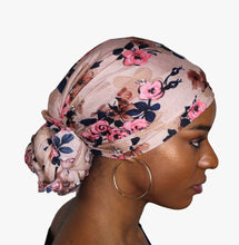 Load image into Gallery viewer, Head Wrap Soft Stretch Jersey Scarf Long Hair Turban Tie Headband HeadWrap for Women in Solid Colors by Jamgal (Blush Pink) - Jamgal