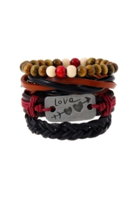 African Beaded Bracelet For Men & Women -Love - Jamgal