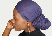 Load image into Gallery viewer, Head Wrap Soft Stretch Jersey Scarf Long Hair Turban Tie Headband HeadWrap for Women in Solid Colors by Jamgal - Jamgal